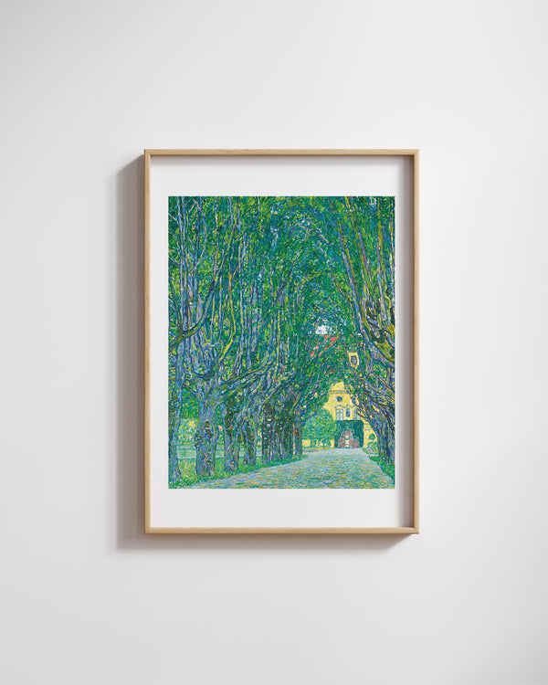 Gustav Klimt-Kammer Şatosu’na Giden Ağaçlı Yol