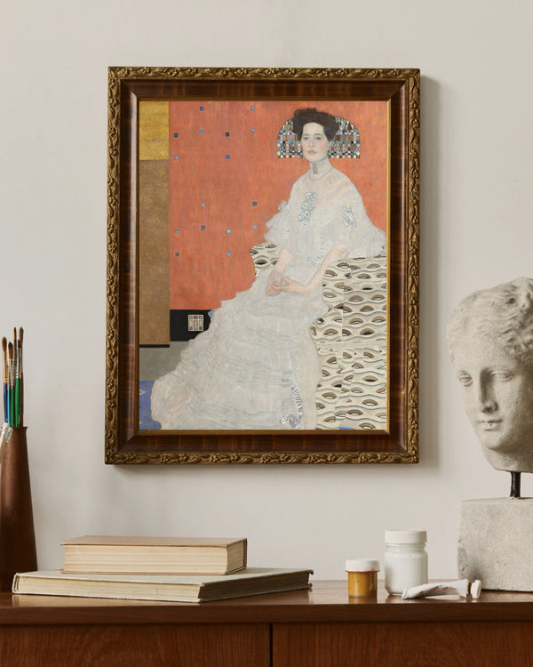 Gustav Klimt - Fritza Riedler çerçeve