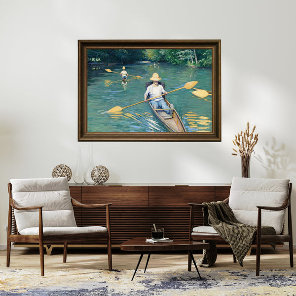 Gustave Caillebotte - Kayıklar Fine Art Baskı