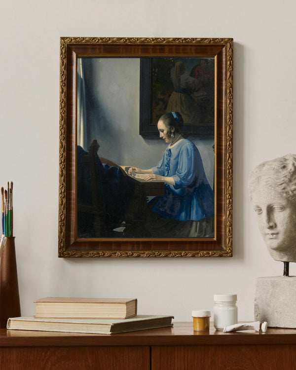 Han van Meegeren - Woman Reading Music