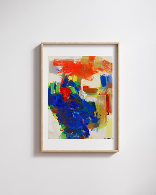 Hans Hofmann - Yaz Zirvesi fine art baskı