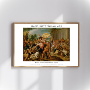 Hans Rottenhammer - Herkül Dejanira ve Kentaur Eurytion poster