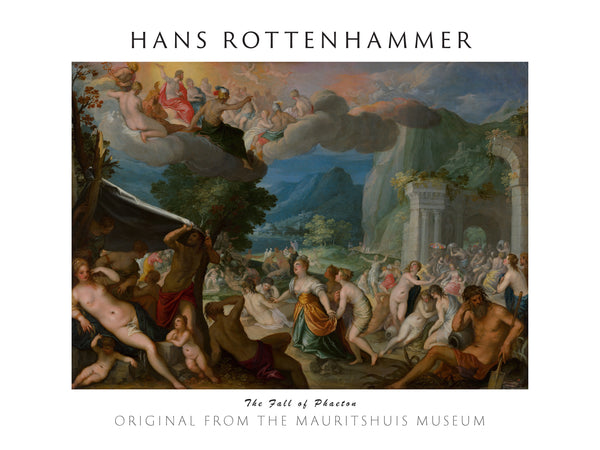 Hans Rottenhammer-Phaethon’un Düşüşü fine art baskı