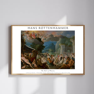 Hans Rottenhammer-Phaethon’un Düşüşü poster