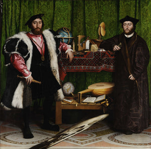 Hans Holbein the Younger - Elçiler fine art baskı