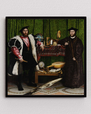 Hans Holbein the Younger - Elçiler fine art baskı