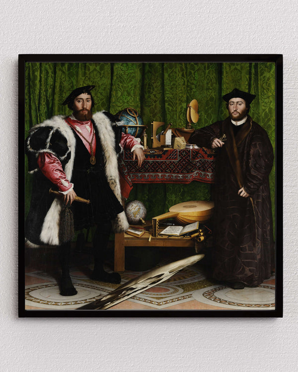 Hans Holbein the Younger - Elçiler fine art baskı