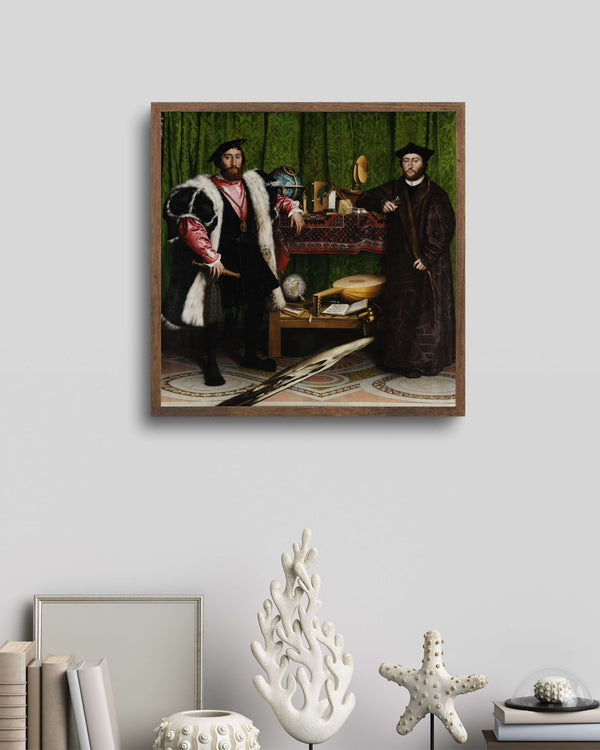 Hans Holbein the Younger - Elçiler fine art baskı