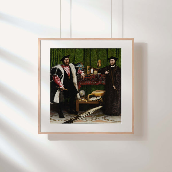 Hans Holbein the Younger - Elçiler fine art baskı