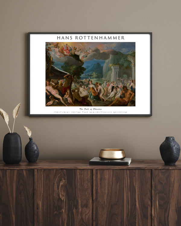 Hans Rottenhammer-Phaethon’un Düşüşü çerçeve