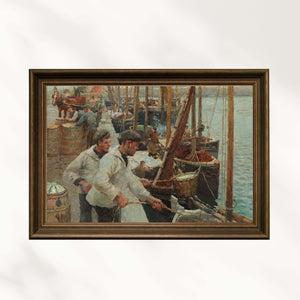 Harold Harvey - Cornwall Ressamı Fine Art Baskı