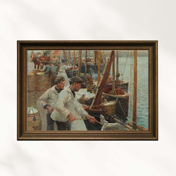 Harold Harvey - Cornwall Ressamı Fine Art Baskı