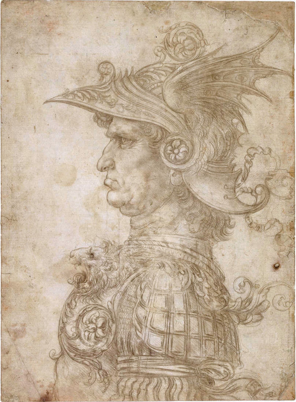 Leonardo da Vinci - Bir Savaşçının Başı