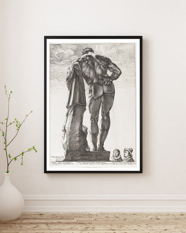 Hendrick Goltzius - Farnese Herkülü fine art baskı