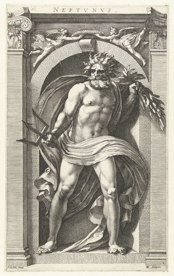 Hendrick Goltzius - Neptün Fine Art Baskı