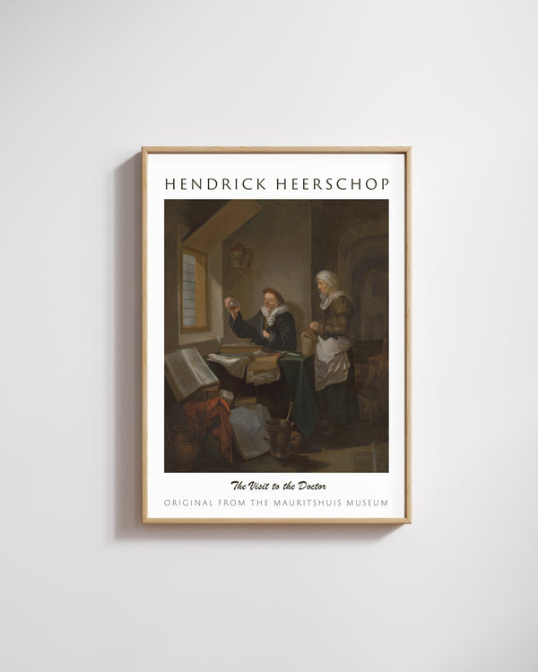 Hendrick Heerschop-Doktor Ziyareti poster