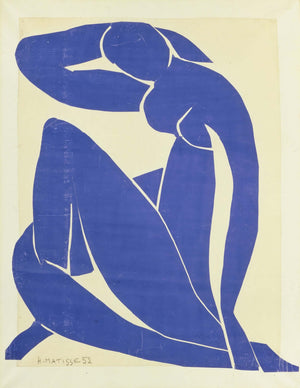 Henri Matisse - Mavi Nü II fine art baskı