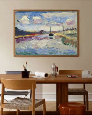 Henri Matisse - Canal du Midi Fine Art Baskı