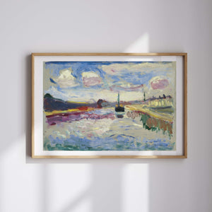 Henri Matisse - Canal du Midi Fine Art Baskı