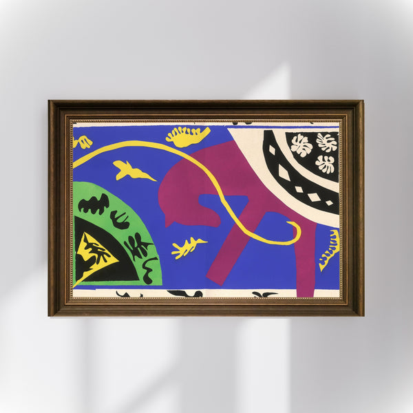 Henri Matisse - At Binici ve Palyaço Poster