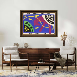 Henri Matisse - At Binici ve Palyaço Çerçeve