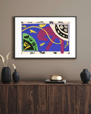 Henri Matisse - At Binici ve Palyaço Fine Art Baskı