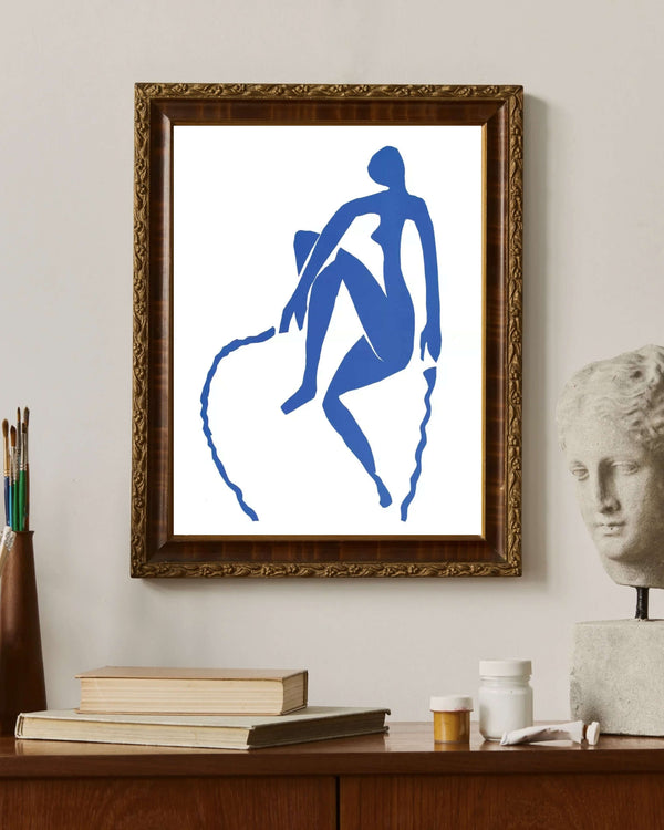Henri Matisse - Mavi Nü VIII fine art baskı