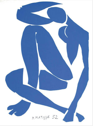 Henri Matisse - Mavi Nü III fine art baskı