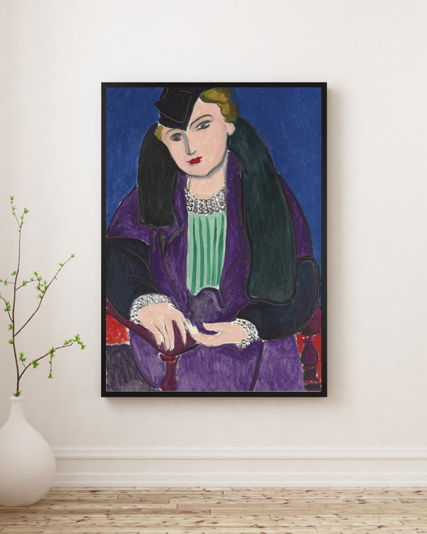 Henri Matisse - Mavi Paltolu Portre