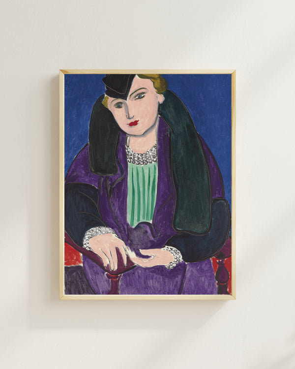 Henri Matisse - Mavi Paltolu Portre