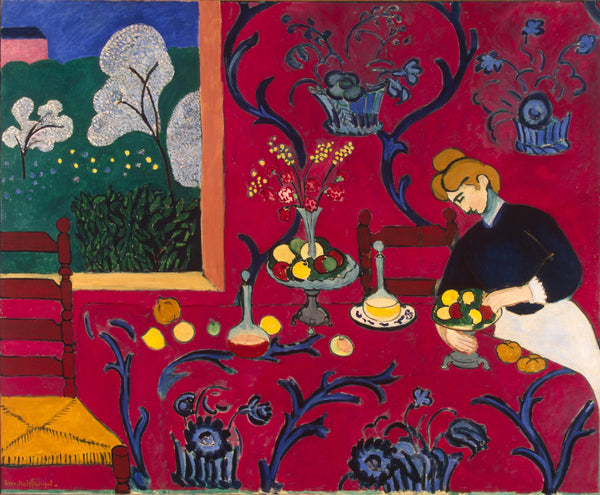 Henri Matisse - Kırmızı Oda Tablo