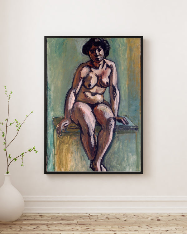 Henri Matisse - Oturan Kadın Poster