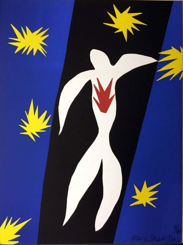 Henri Matisse - İkarus’un Düşüşü fine art baskı
