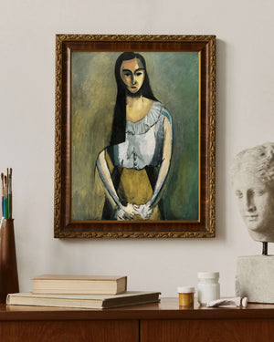 Henri Matisse - İtalyan Kadın Çerçeve