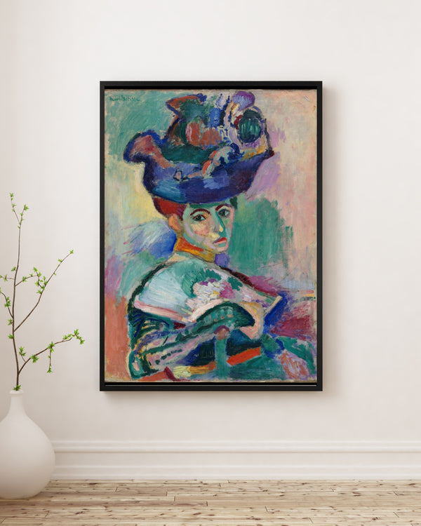 Henri Matisse - Şapkalı Kadın poster