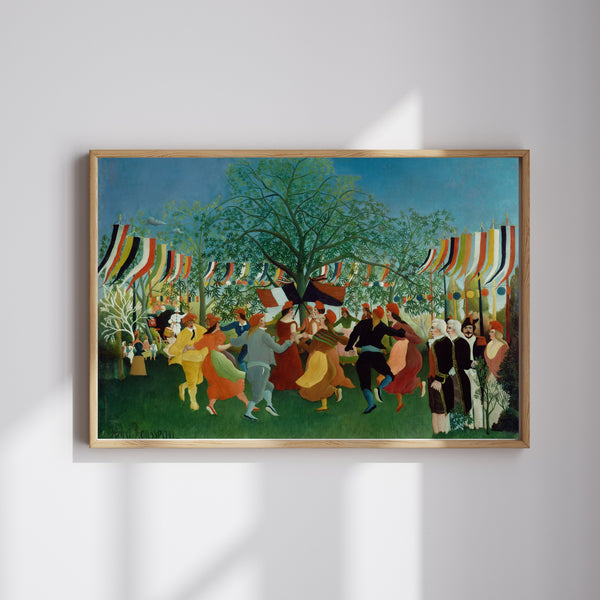 Henri Rousseau - Bağımsızlığın Yüzüncü Yılı fine art baskı