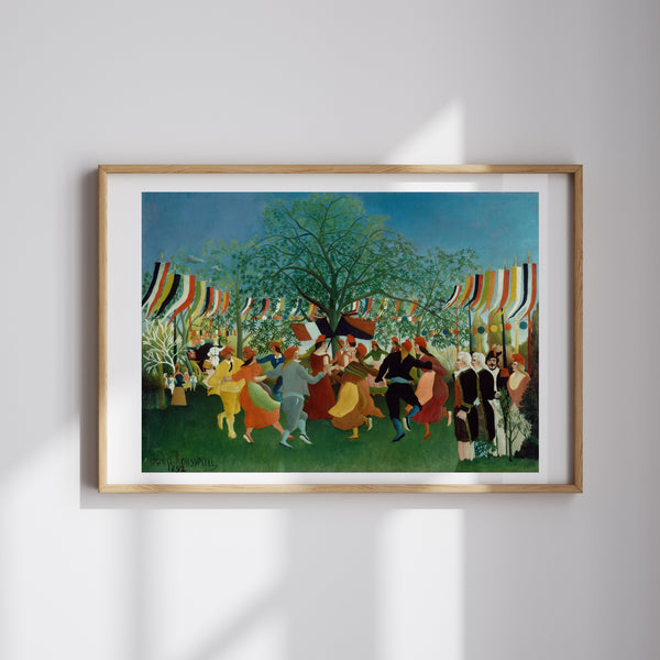Henri Rousseau - Bağımsızlığın Yüzüncü Yılı fine art baskı