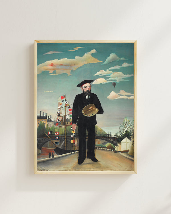 Henri Rousseau - Ben Portre Manzara