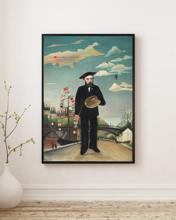 Henri Rousseau - Ben Portre Manzara