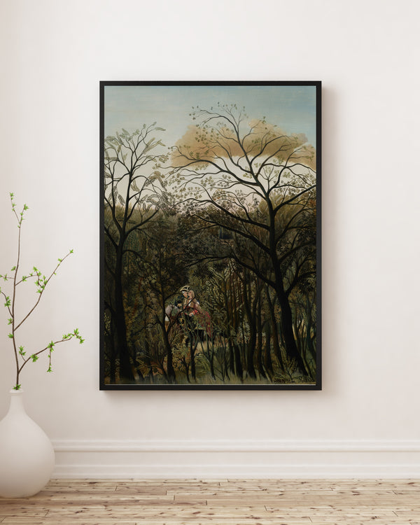 Henri Rousseau - Ormanda Buluşma Poster