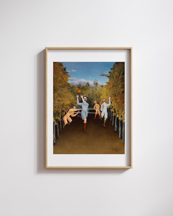 Henri Rousseau - Futbolcular Fine Art Baskı