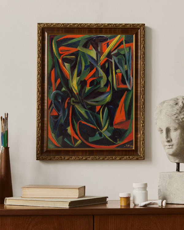 Hilla Rebay - Kompozisyon I Çerçeve