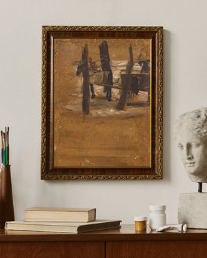 Max Liebermann - Kışın At Arabası