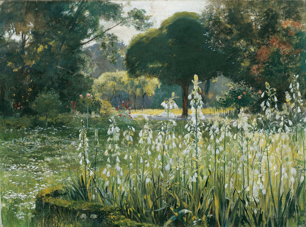 Hugo Charlemont - Yaz Sümbülleri Fine Art Baskı