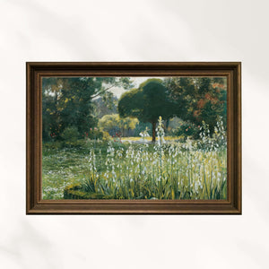 Hugo Charlemont - Yaz Sümbülleri Fine Art Baskı
