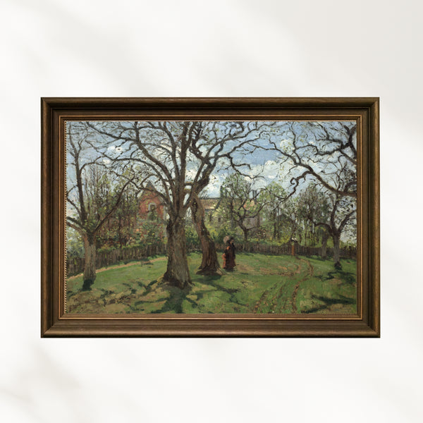 Camille Pissarro - Louveciennes'deki Kestane Ağaçları