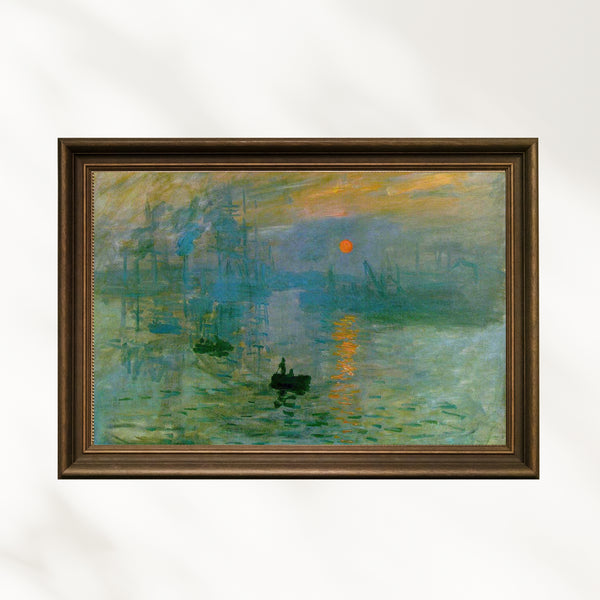 Claude Monet - İzlenim - Gün Doğumu