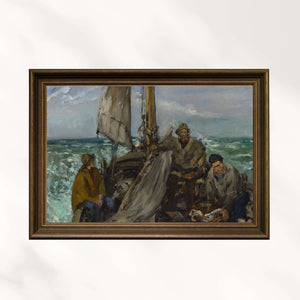 Édouard Manet - Denizin Emekçileri fine art baskı
