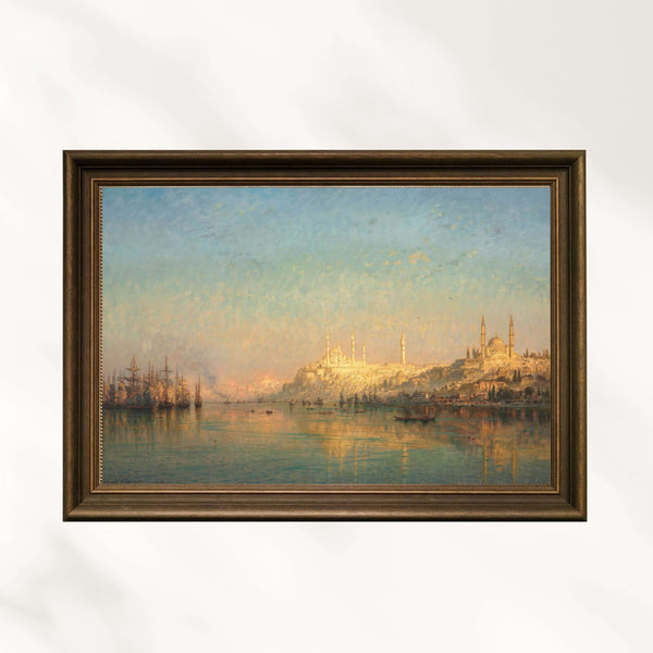 Ernst Karl Eugen Koerner - Haliç'e Bakış