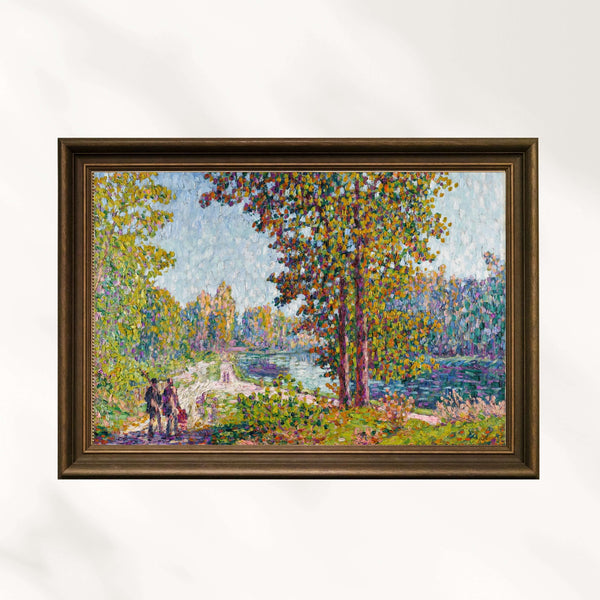 Francis Picabia - Moret'te Loing Nehri Kıyıları - Güneş Etkisi